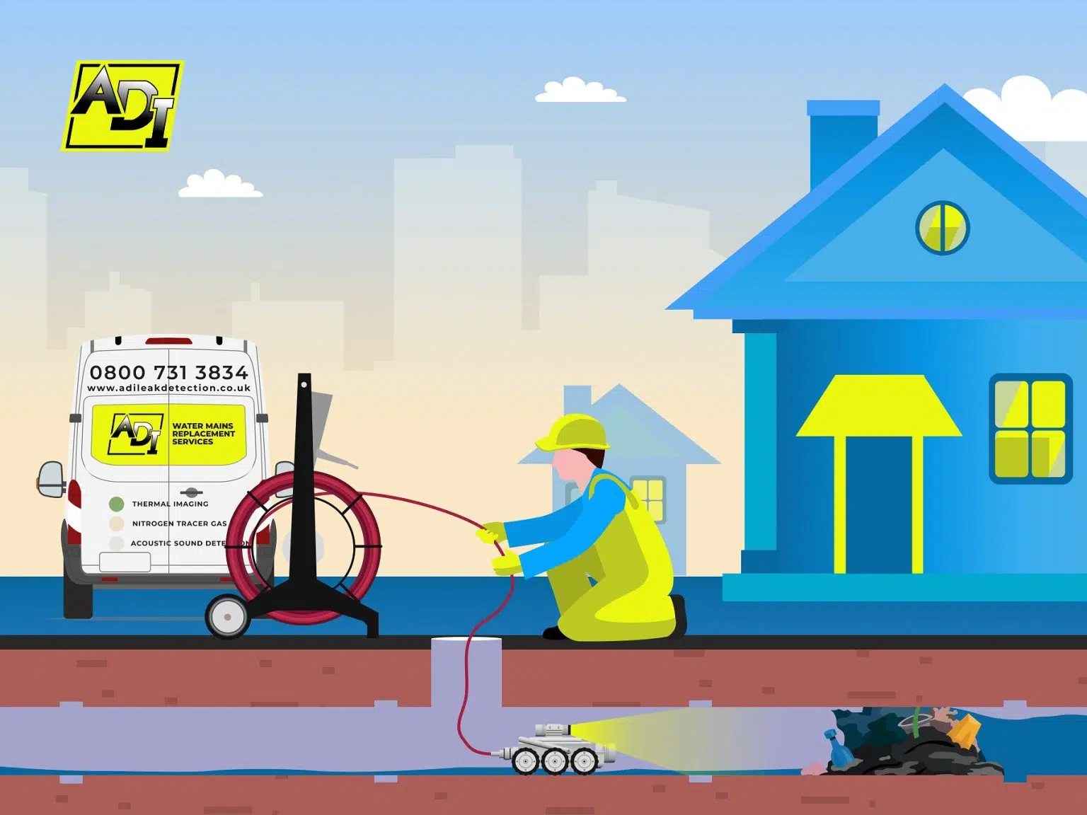 Drainage CCTV Surveys & Investigations Nuneaton